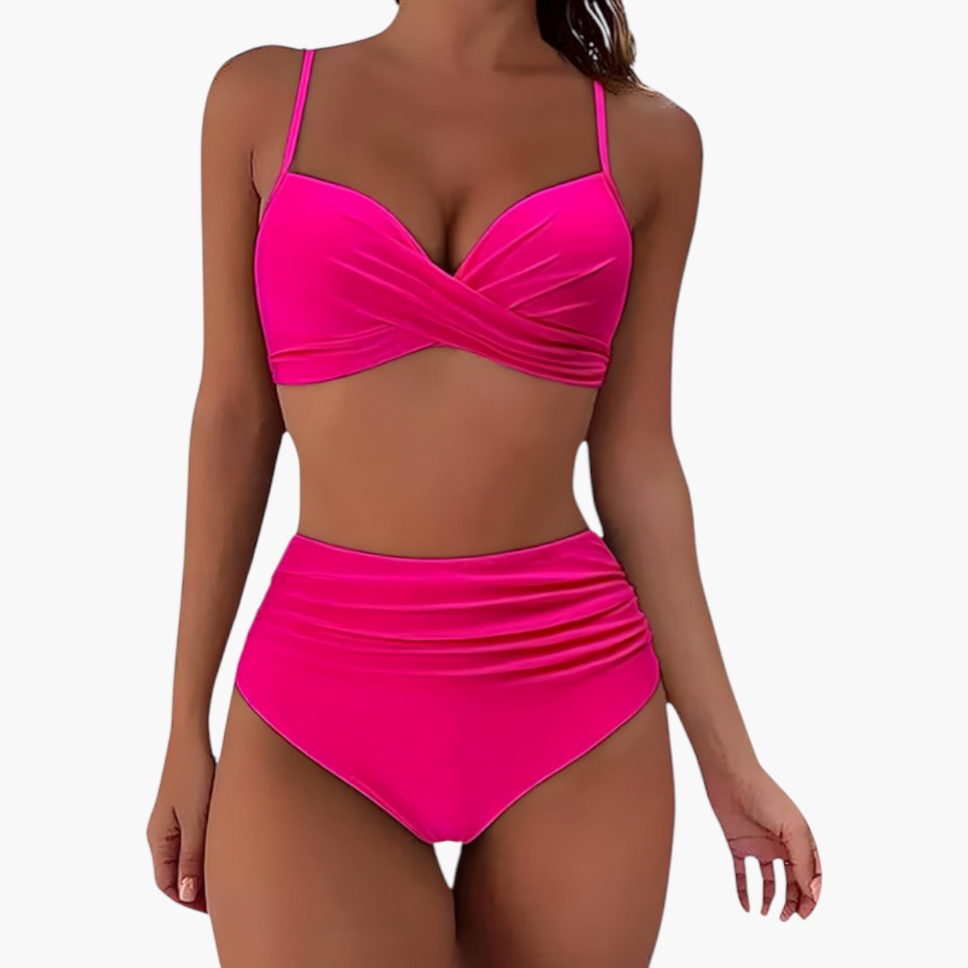 Maren | Women’s High-Waisted Two-Piece Swimsuit Set