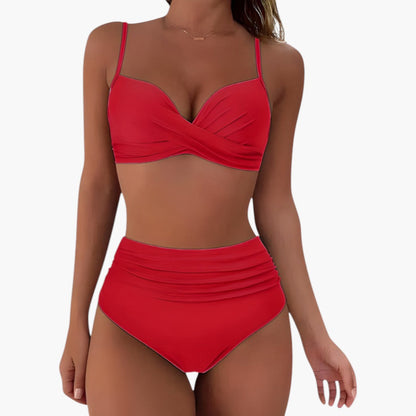 Maren | Women’s High-Waisted Two-Piece Swimsuit Set