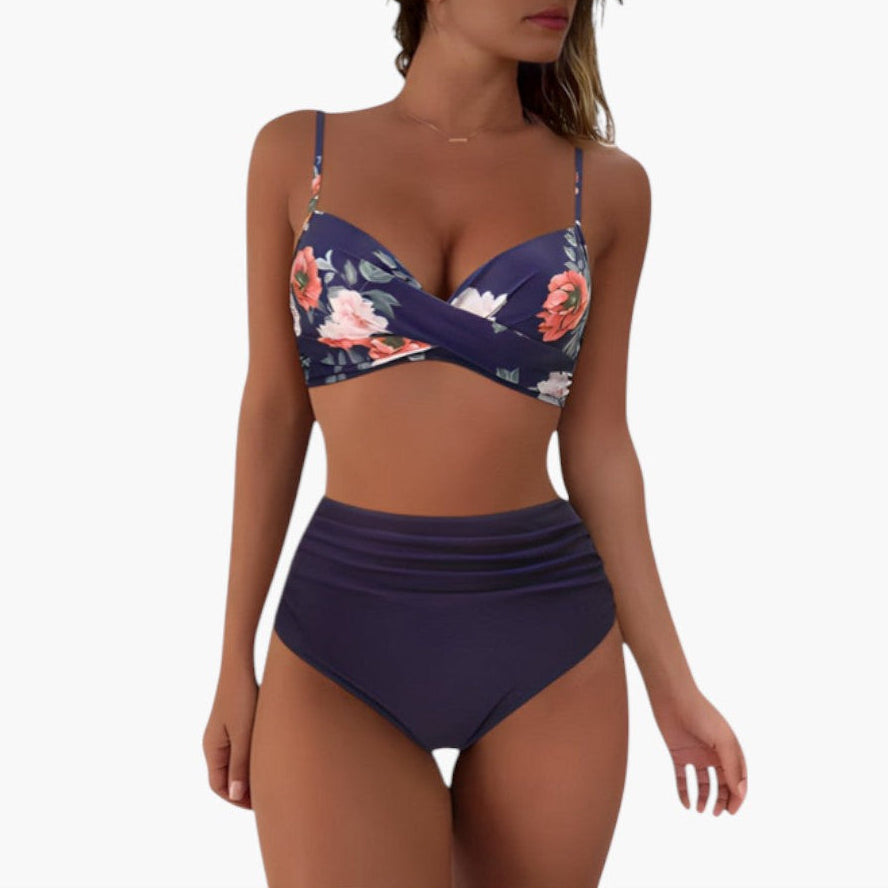 Maren | Women’s High-Waisted Two-Piece Swimsuit Set
