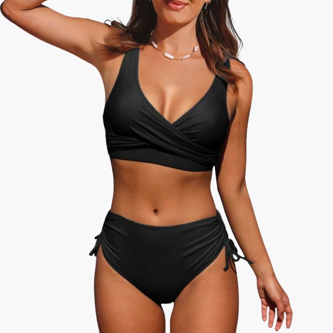 Marisole | Women’s Triangle Top Two-Piece Swimsuit with Adjustable Bottom