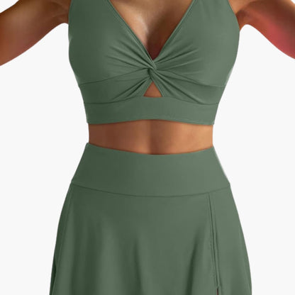 Anastasia | Women’s Bikini Set with Wrap Top and Skirt