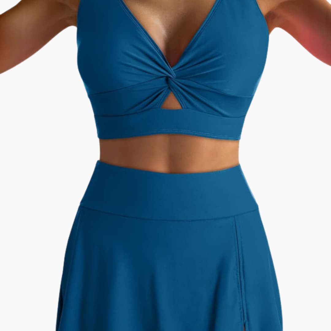 Anastasia | Women’s Bikini Set with Wrap Top and Skirt