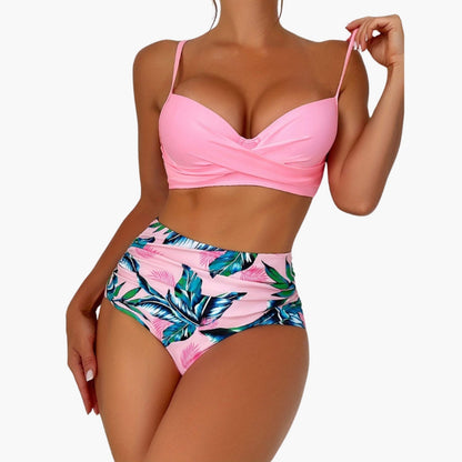 Reese | Women’s Lift-Up Top Two-Piece Swimsuit Set