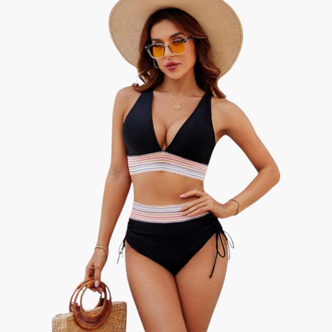 Kendall | Women’s Two-Piece Swimsuit Set with Triangle Top
