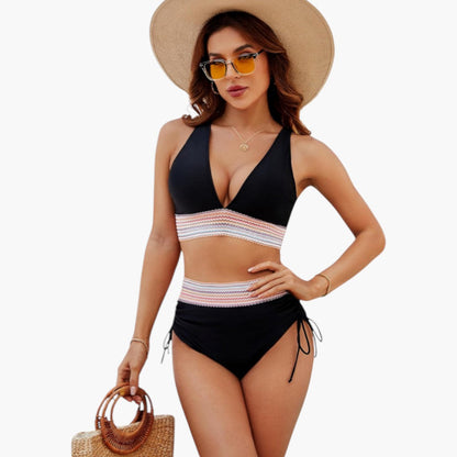 Kendall | Women’s Two-Piece Swimsuit Set with Triangle Top