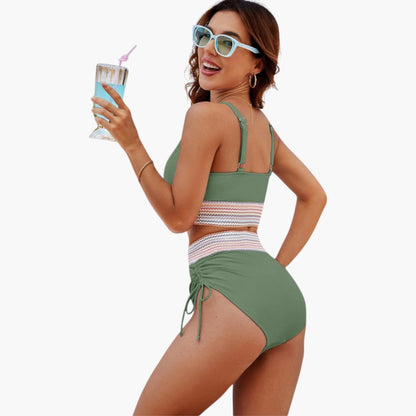 Kendall | Women’s Two-Piece Swimsuit Set with Triangle Top