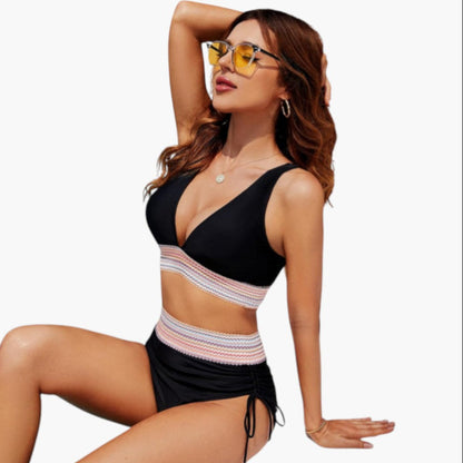 Kendall | Women’s Two-Piece Swimsuit Set with Triangle Top