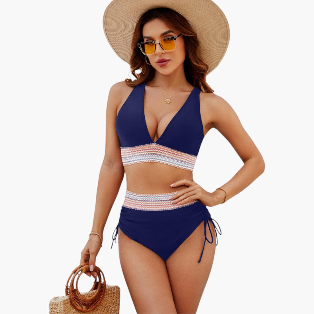 Kendall | Women’s Two-Piece Swimsuit Set with Triangle Top