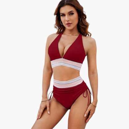 Kendall | Women’s Two-Piece Swimsuit Set with Triangle Top