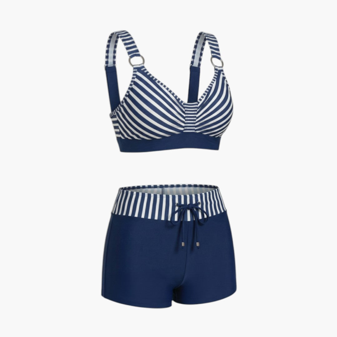 Cambria | Women’s Two-Piece Swimsuit Set with Elastic Waistband