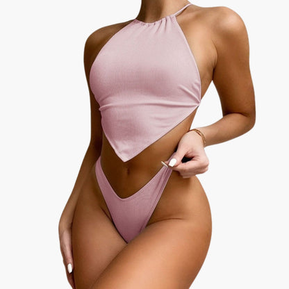 Arden | Women’s Triangle Top Two-Piece Swimsuit Set