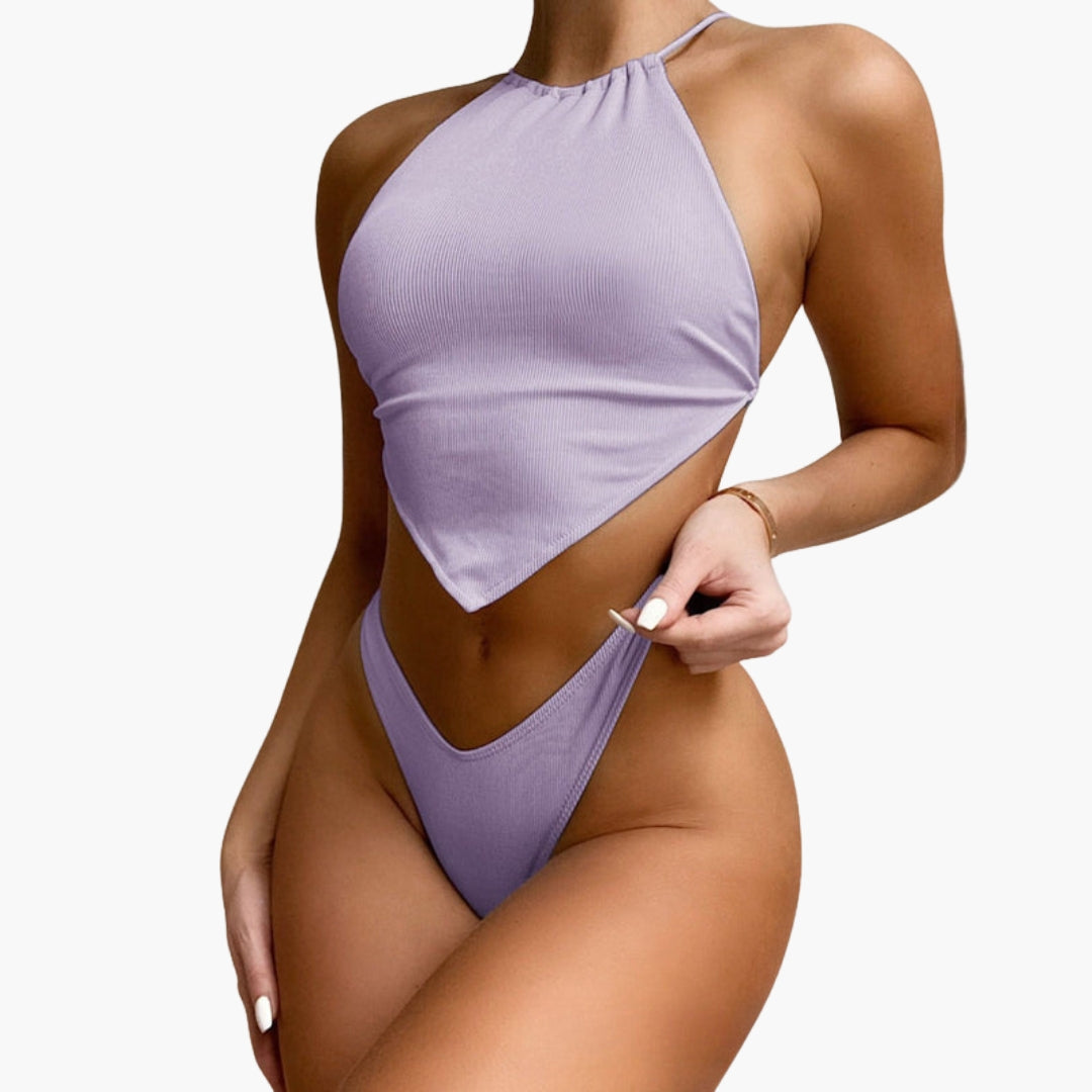 Arden | Women’s Triangle Top Two-Piece Swimsuit Set