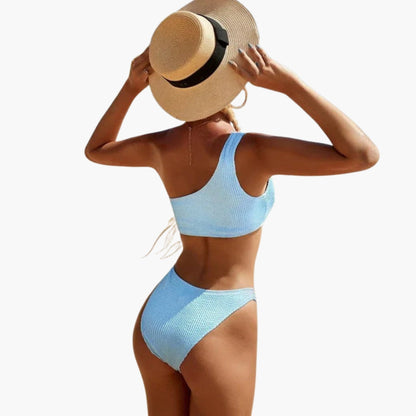 Lyanna | Women’s Bikini Set with Asymmetrical Top