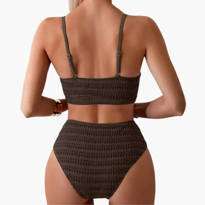 Kaelyn | Women’s Two-Piece Swimsuit with High-Waisted Bottoms