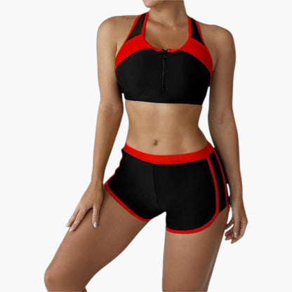 Talia | Women’s Two-Tone Bikini Set with Contrast Top