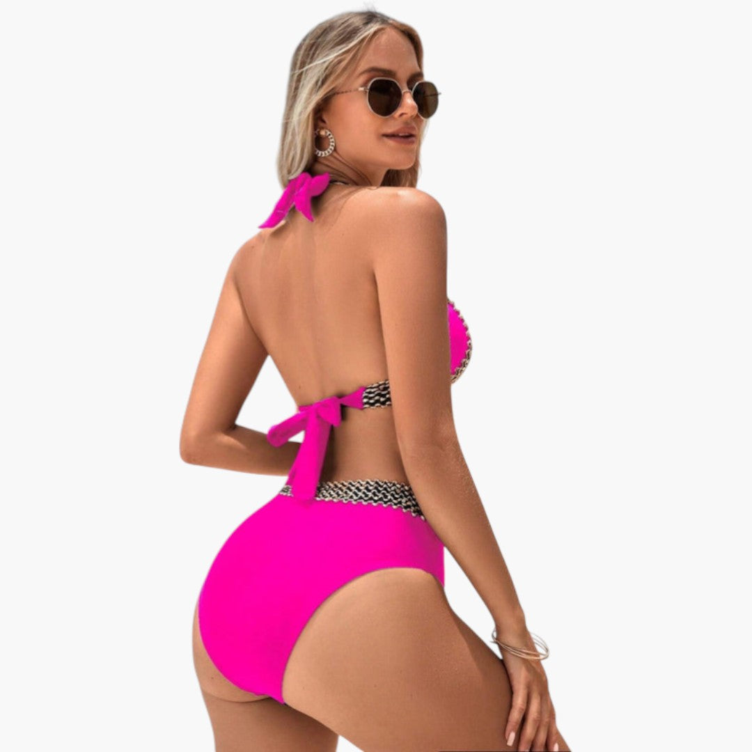 Valencia | Women’s Two-Piece Swimsuit Set with Triangle Top