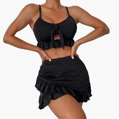 Cressida | Women’s Ruffled Two-Piece Swimsuit Set