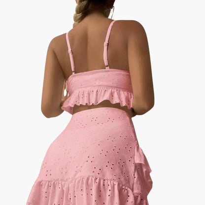 Cressida | Women’s Ruffled Two-Piece Swimsuit Set