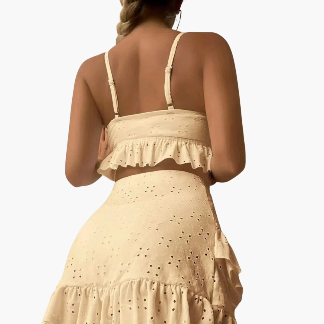 Cressida | Women’s Ruffled Two-Piece Swimsuit Set