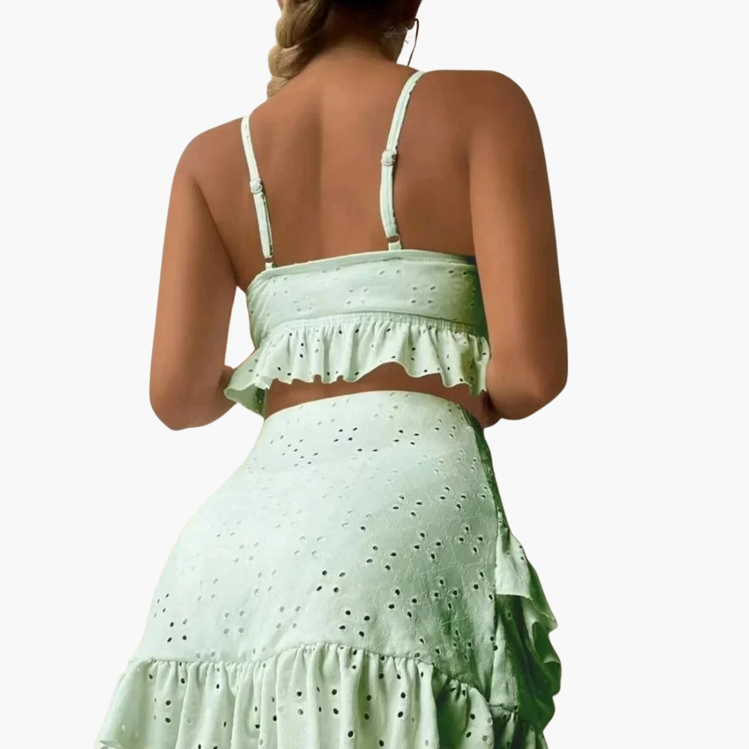 Cressida | Women’s Ruffled Two-Piece Swimsuit Set