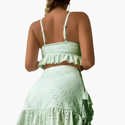 Cressida | Women’s Ruffled Two-Piece Swimsuit Set