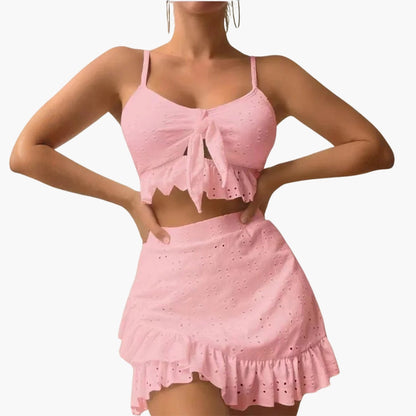 Cressida | Women’s Ruffled Two-Piece Swimsuit Set