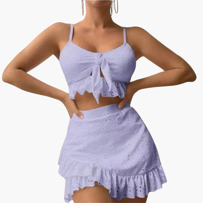 Cressida | Women’s Ruffled Two-Piece Swimsuit Set