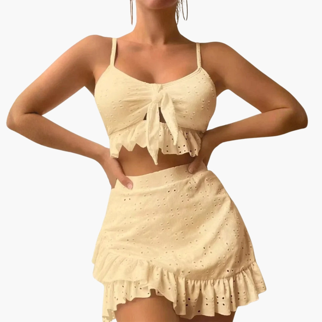 Cressida | Women’s Ruffled Two-Piece Swimsuit Set