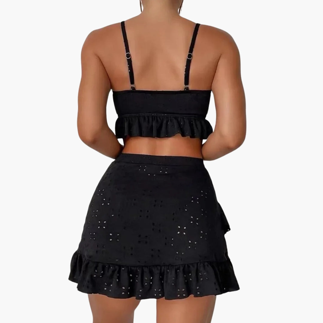 Cressida | Women’s Ruffled Two-Piece Swimsuit Set