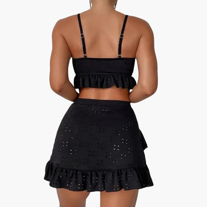 Cressida | Women’s Ruffled Two-Piece Swimsuit Set