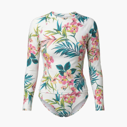 Annalise | Women’s Long-Sleeve Swimsuit Set with Protective Shirt