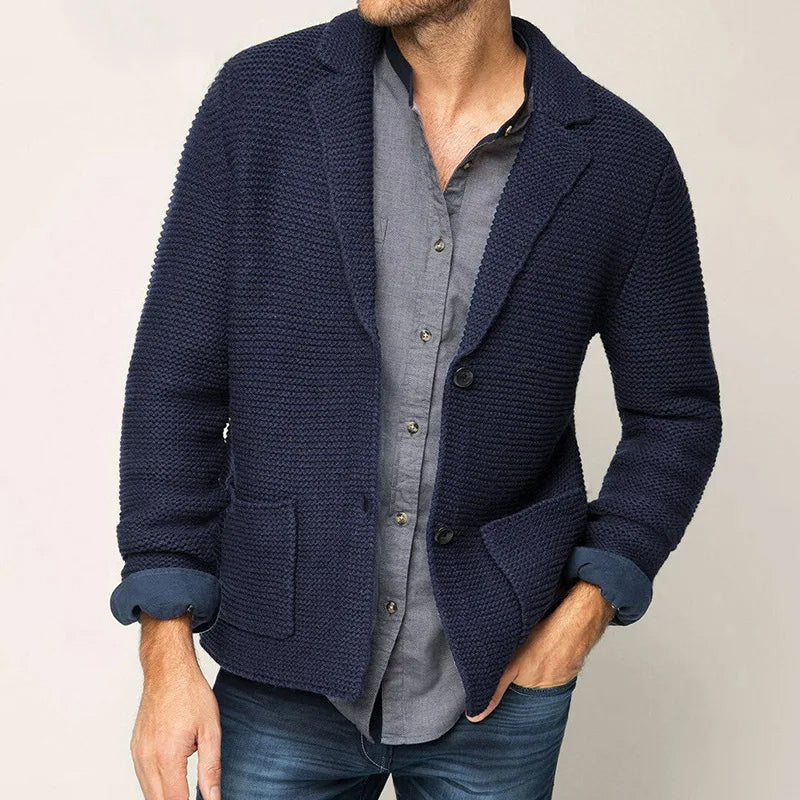 Cavan | Men’s Knit Shawl-Collar Cardigan