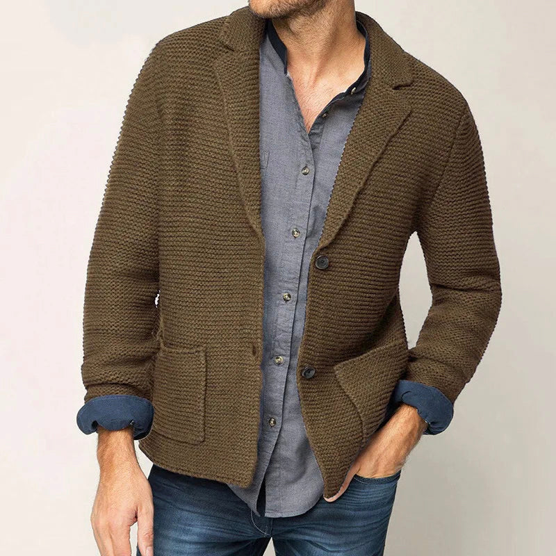 Cavan | Men’s Knit Shawl-Collar Cardigan