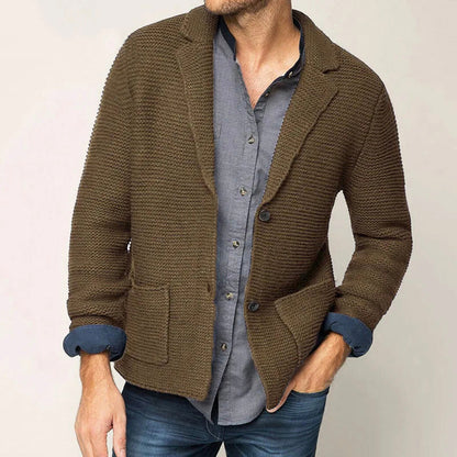 Cavan | Men’s Knit Shawl-Collar Cardigan