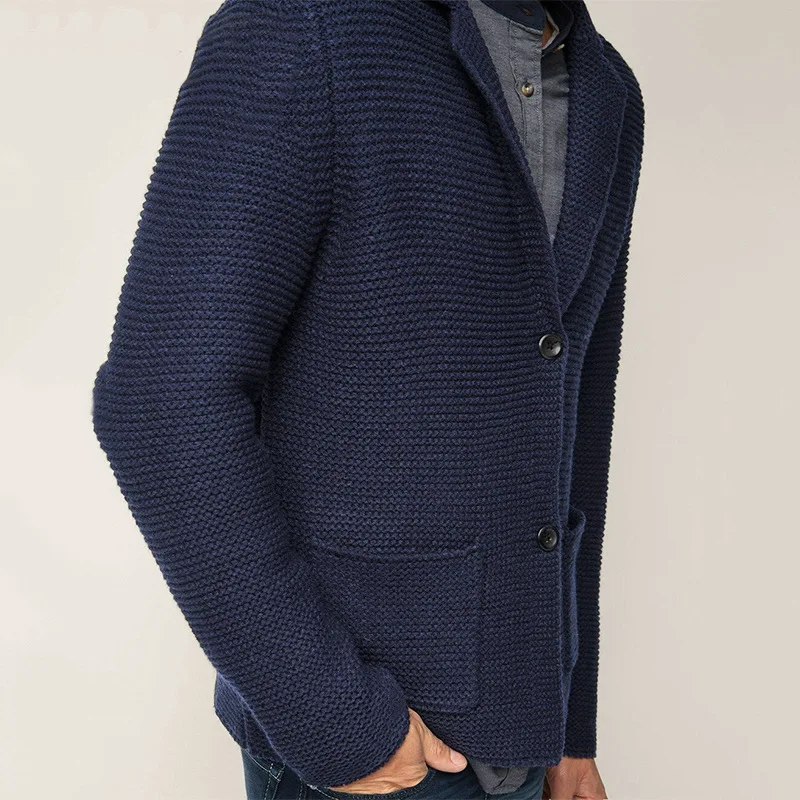Cavan | Men’s Knit Shawl-Collar Cardigan