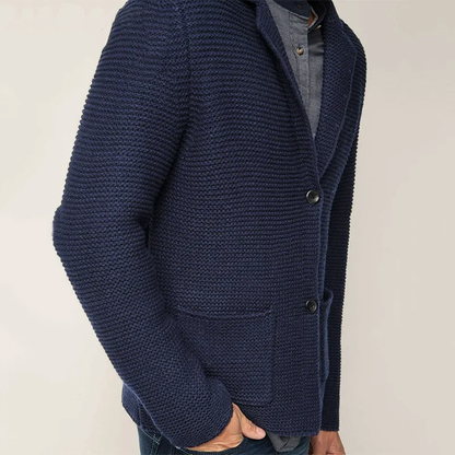 Cavan | Men’s Knit Shawl-Collar Cardigan