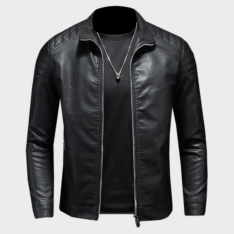 Eamon | Men’s Quilted-Shoulder Jacket