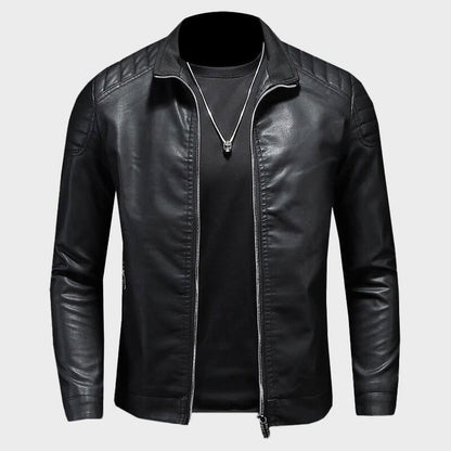 Eamon | Men’s Quilted-Shoulder Jacket