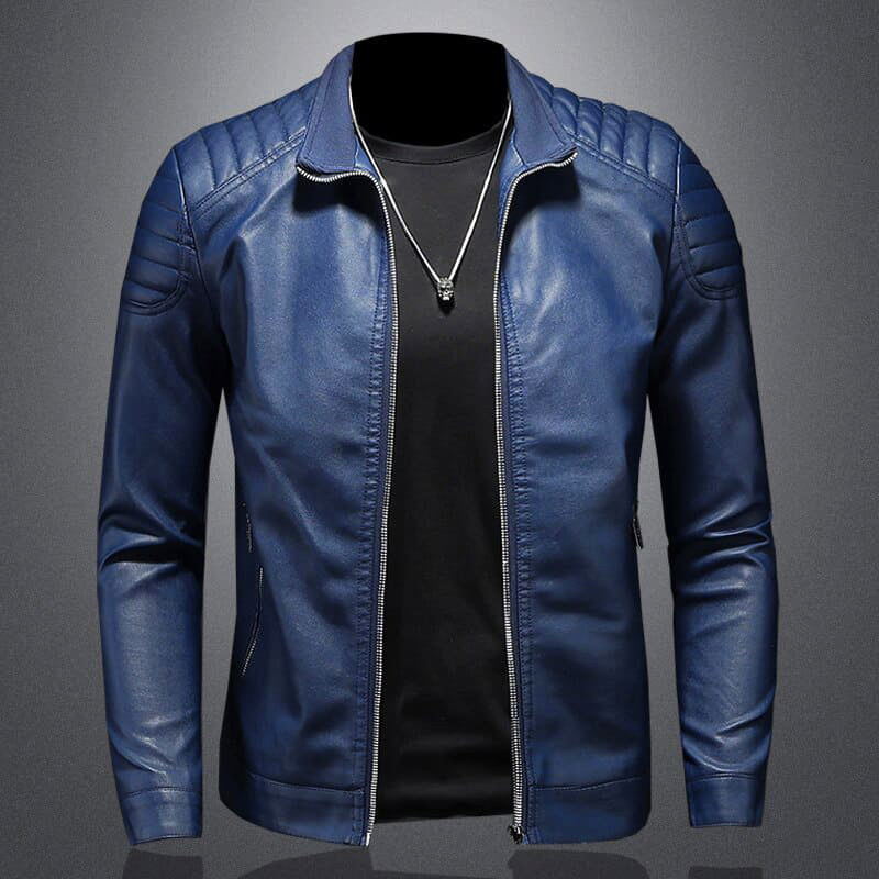 Eamon | Men’s Quilted-Shoulder Jacket