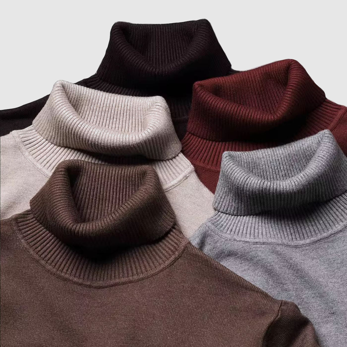Darian | Men’s Turtleneck Knit Sweater