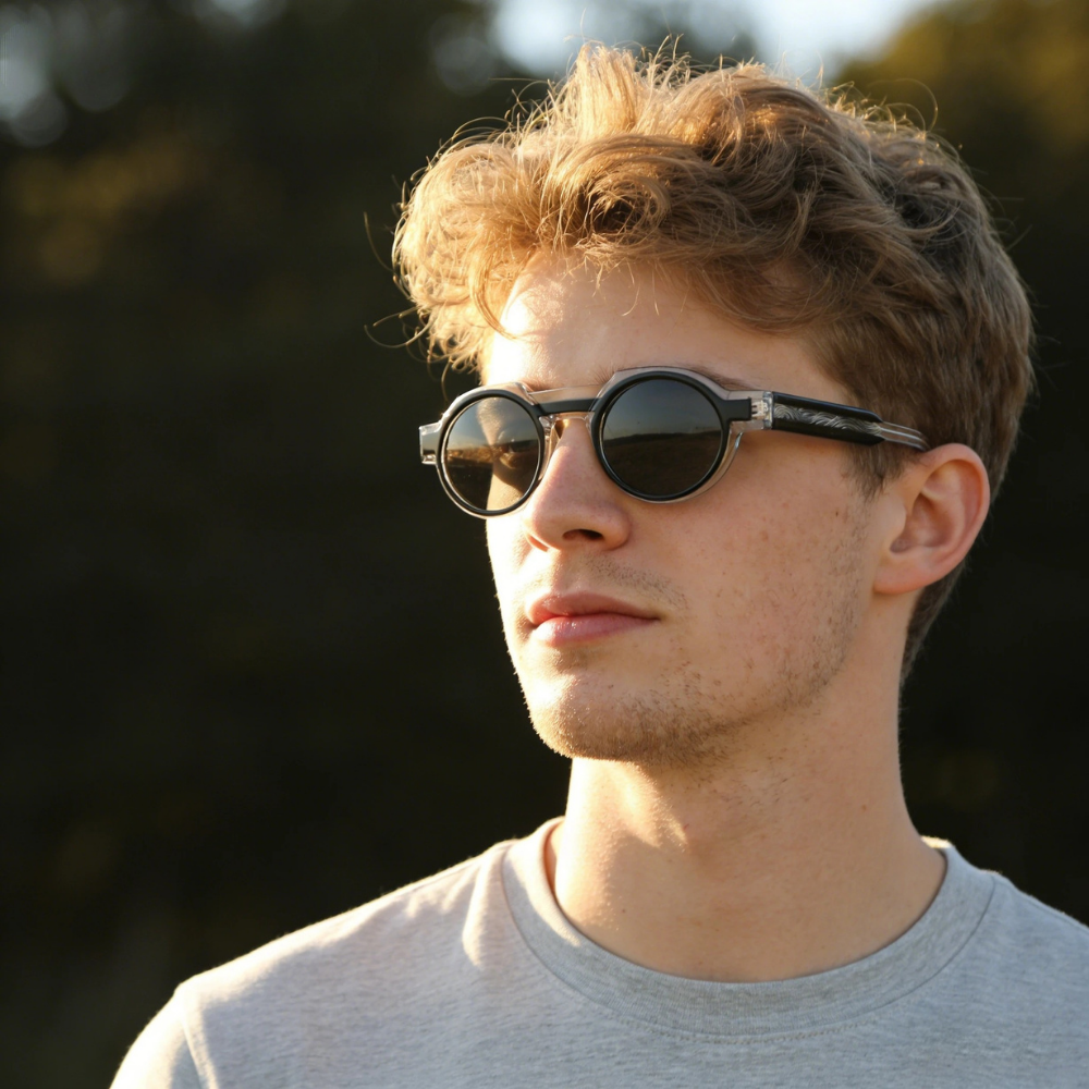 Howard | Men's Retro Round Sunglasses