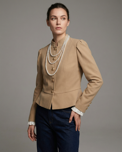 Madisyn | Women’s Puff Shoulder Blazer
