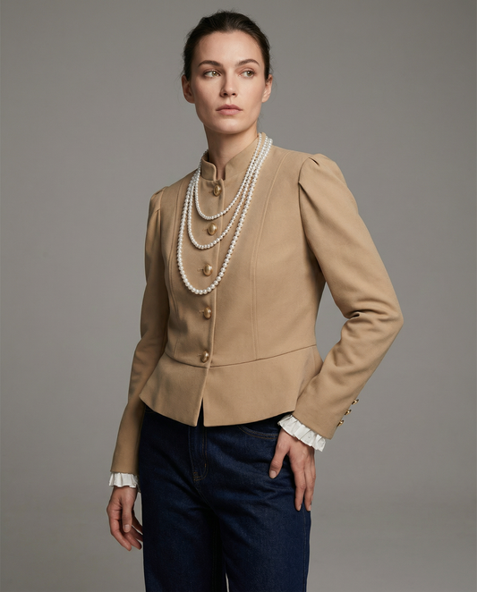 Madisyn | Women’s Puff Shoulder Blazer
