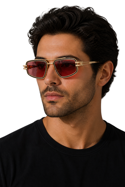 Cassiel | Men’s Retro Square Sunglasses