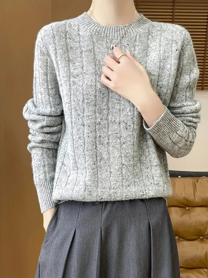 Brielle | Women’s Classic Crew Neck Sweater