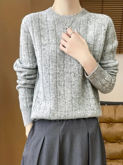 Brielle | Women’s Classic Crew Neck Sweater