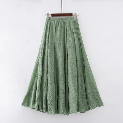 Nora | Women’s Elegant Sunset Maxi Skirt