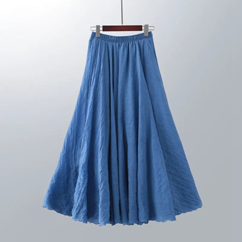 Nora | Women’s Elegant Sunset Maxi Skirt