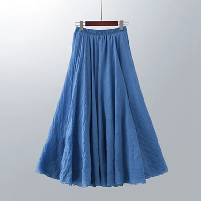 Nora | Women’s Elegant Sunset Maxi Skirt