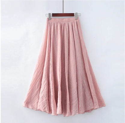 Nora | Women’s Elegant Sunset Maxi Skirt